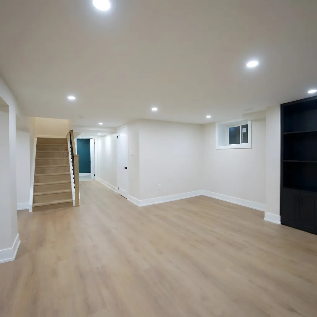 Headon Forest, Burlington basement after