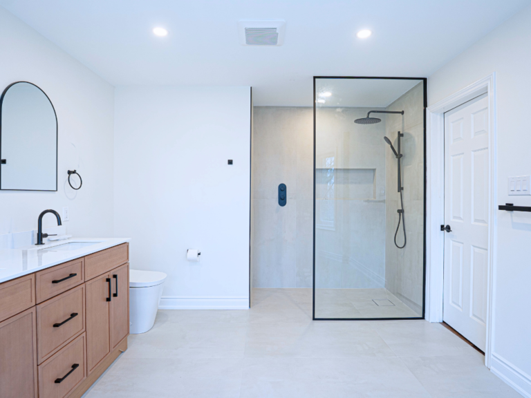Walk in showers by Gracia Makeovers