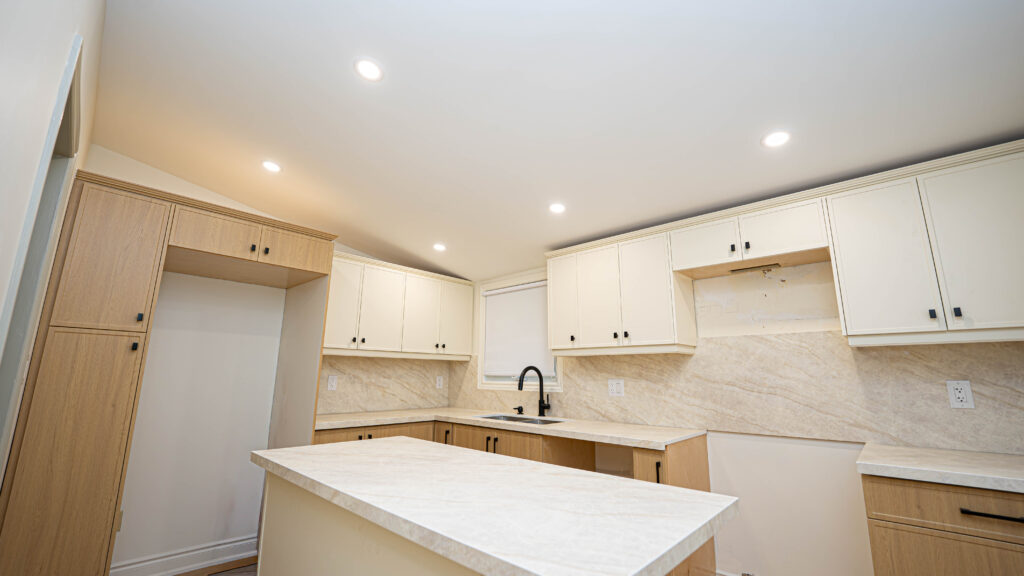 New kitchen in a whole-home renovation