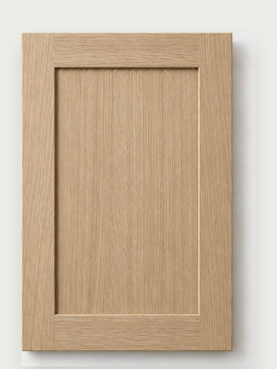 White Oak kitchen cabinet door